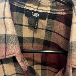 Paige Men’s Flannel, Everett Line